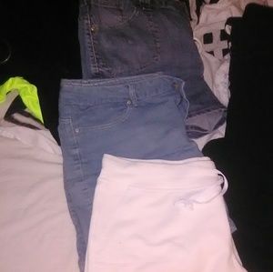 Womens plus size bottoms